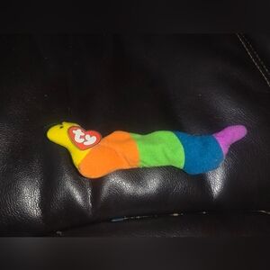 Ty Inch the Inchworm Beanie Baby - 1995 VINTAGE, 11”